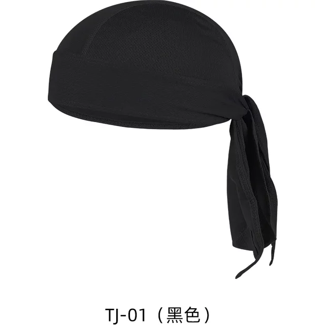 Outdoor Sport Running Hiking Sunscreen Hood Headwear Wicking High Elasticity Summer Cycling Cap Quick Dry Breathable Pirate Hat