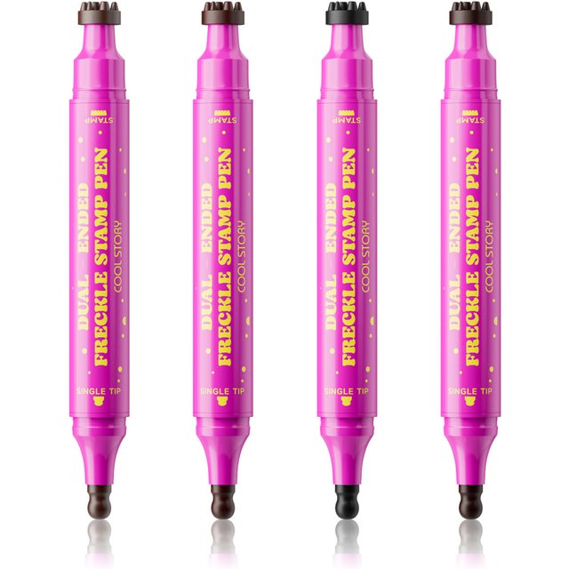 Double Eyeliner Freckles Pen All-in-One Natural Waterproof Lasting Seal Spot Pen Natural Simulation