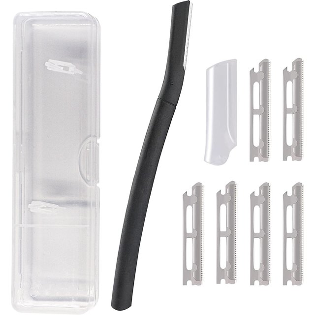 Kit de rasoir à sourcils tondeuse à barbe outil de Dermaplaning Shaper rasoir Facial pour barbe