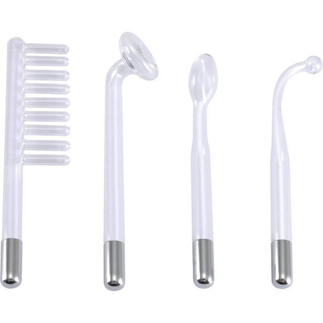 High Frequency Replacement Electrodes Glass Tube Facial Electrotherapy Wand Skin Care Spot Remover Beauty Device Therapy Wand