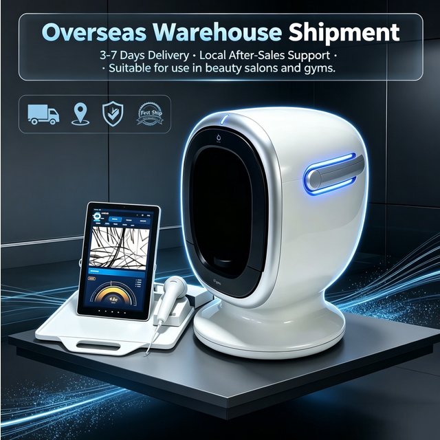 AISA O1 Pro Face Skin Analyzer Diagnostics Machine 15.6 Inch 3D AI Professional Facial Skin Tester Scanner Analyzer Report Print