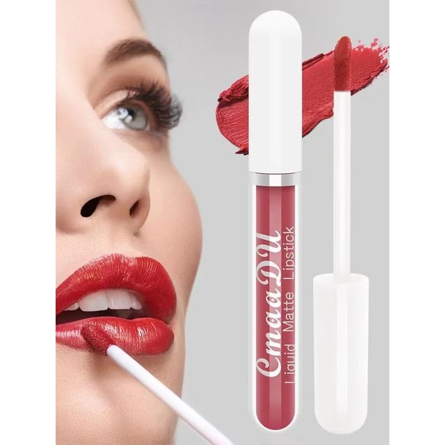 3 Pcs Matte Lipstick Lip Gloss Sets Long-Lasting Non-Fading Waterproof Non-stick Cup Exquisite Gift Everyday Holiday Universal