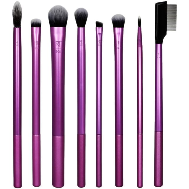 8pcs/Set Eye Makeup Brushes Soft Synthetic Hair Makeup Tool Kit Suitable for Beginners