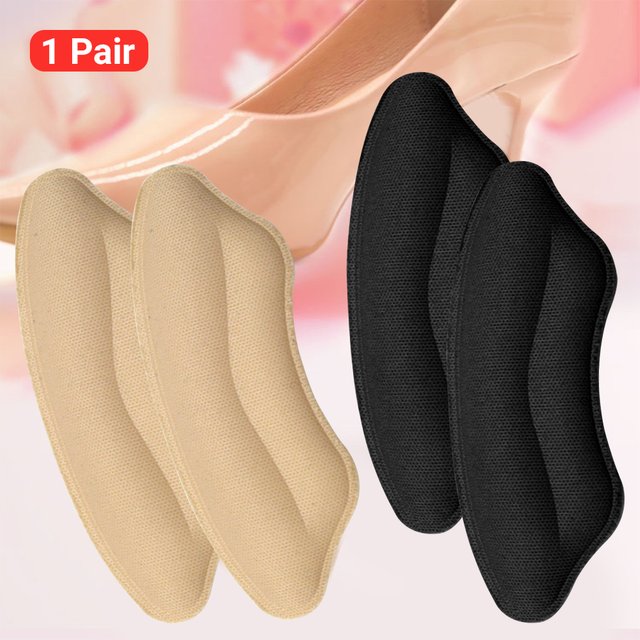 1 Pairs Heel Grips Pads Liner Cushions For Loose Shoes Foot Care Protector