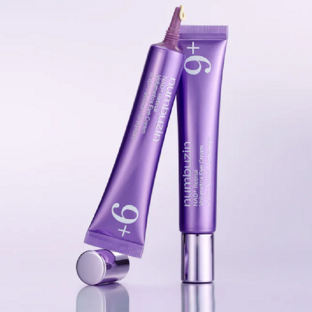 Numbuzin NO.9 NAD+ Hautpflegeset - Retinal Volumetox Augencreme, PDRN Glow Boosting Toner, BIO Lifting-sil Essenz & Gesichtsmaske