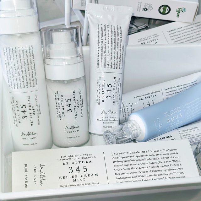 Dr.Althea 345 Relief Cream Mist 147 Antioxidant Whitening Cream Moisturizing Intensive Repair Essence Mist Korean Face Skincare