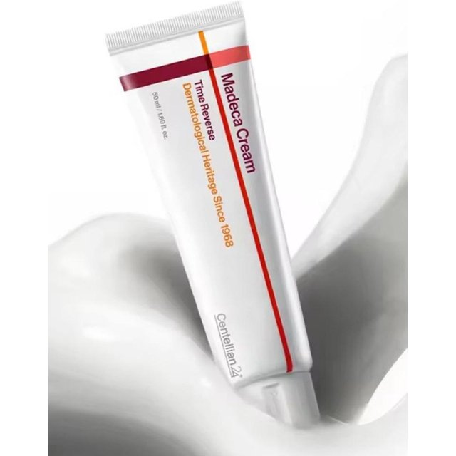 Korea Madeca Cream Time Reverse Moisturizer Long Lasting Hydration Dry Skin Daily Skincare Barrier Repair Reduce Wrinkles Lift