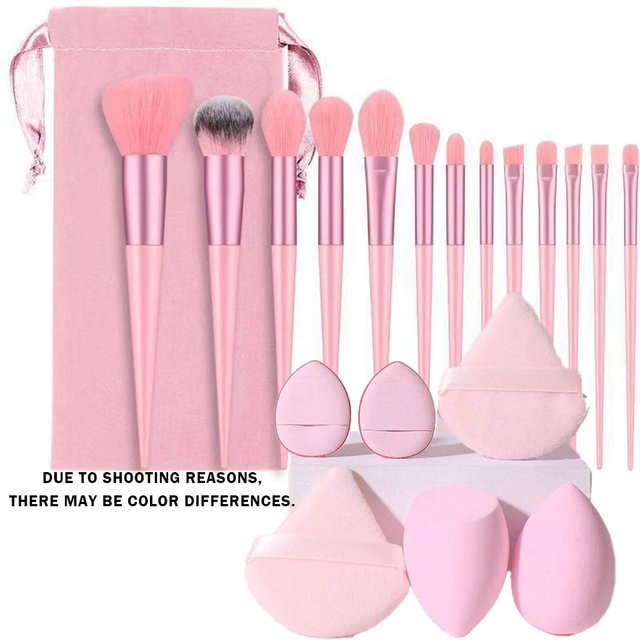 20-piece Morandi color makeup brush set