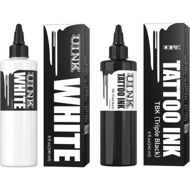 New In UINK Dynamic Tattoo Ink 8oz/240ml Makeup Studio Tattoo Pigment Works For Practice Supplies Professional Official Safety