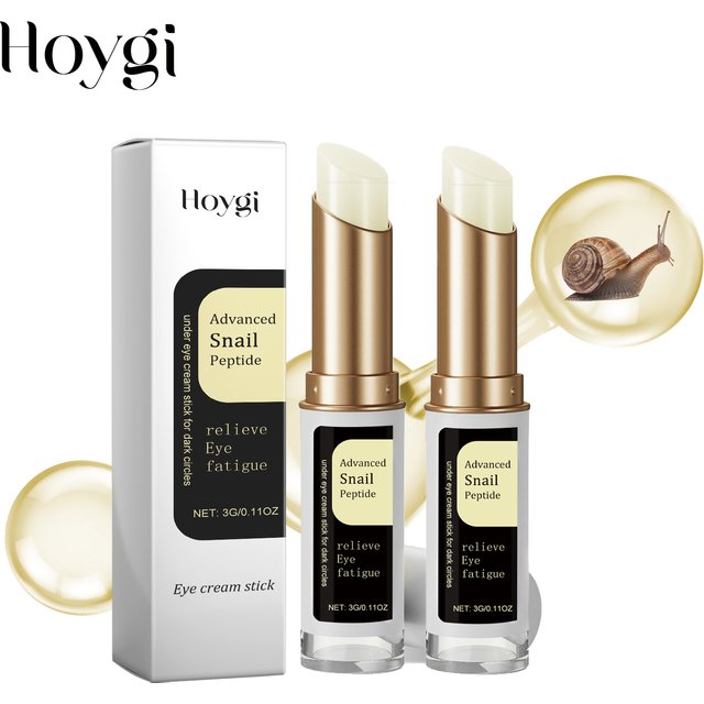 1/2/4pcs Snail Eye Cream Stick Collagen Moisturizing Eye Treatment for Dark Circles Reduce Puffiness and Wrinkles Cream Eye Care