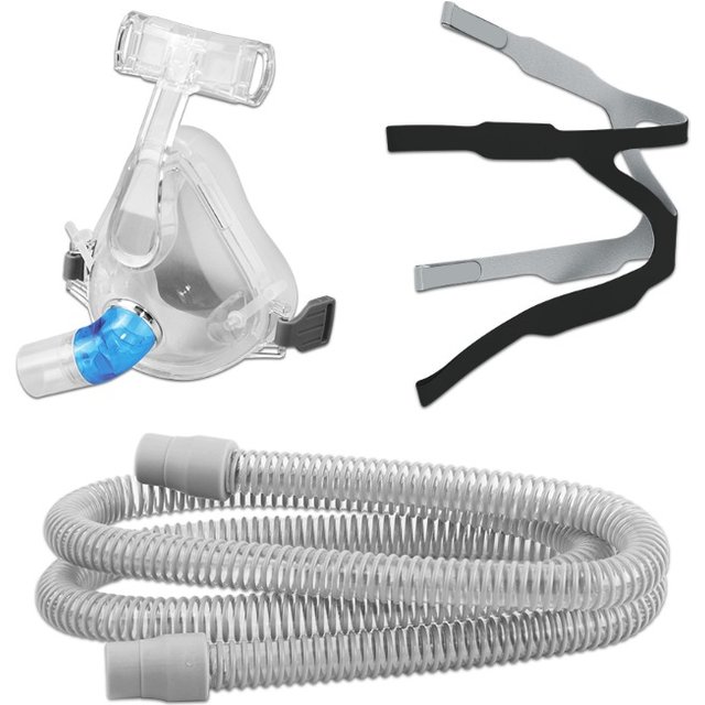 Nasal Mask Full Face Mask CPAP Auto CPAP APAP BIPAP Machine Reusable Nose Facial Mask for CPAP Machine Anti Snoring Sleep Aiding