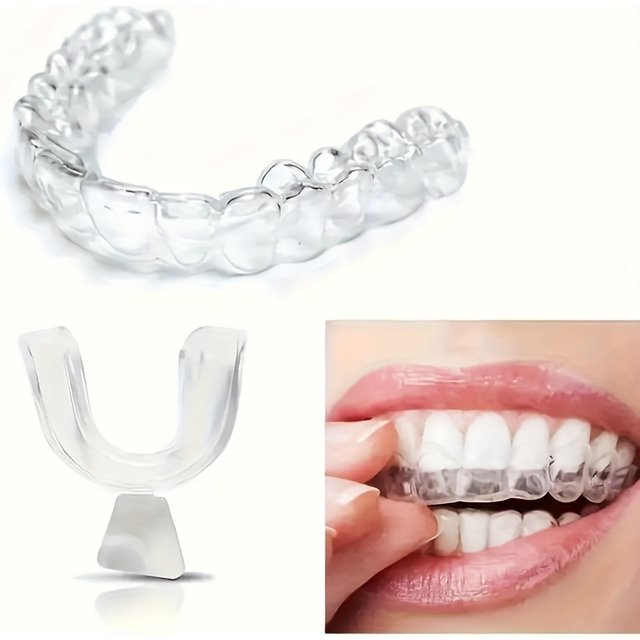 3pcs Transparent Night Guard Gum Shield Mouth Teeth Whitening Trays For Bruxism Grinding Dental for Boxing Basketball Top Grade