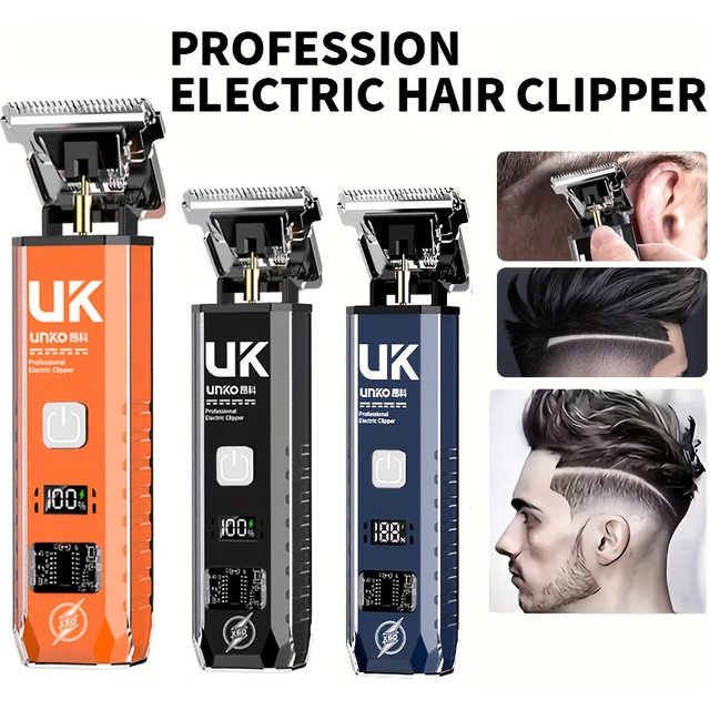 2026 Vintage Men's Electric Hair Clipper Beard Trimmer Rechargeable Hair Cutting Machine T9 Hair Trimmer Boyfriend Gift