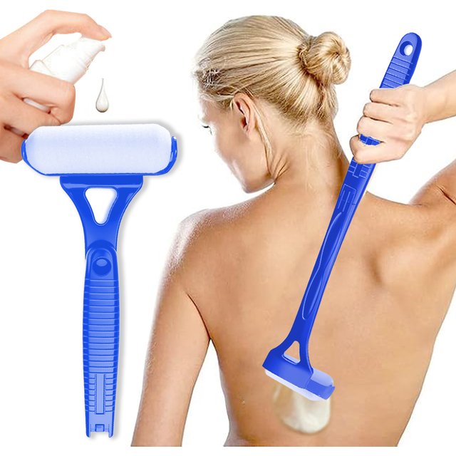 Lotion Applicator Self Sunscreen And Tanning Back Applicator Stick Portable Long Handle Foldable Sunscreen Bath Handle Roller