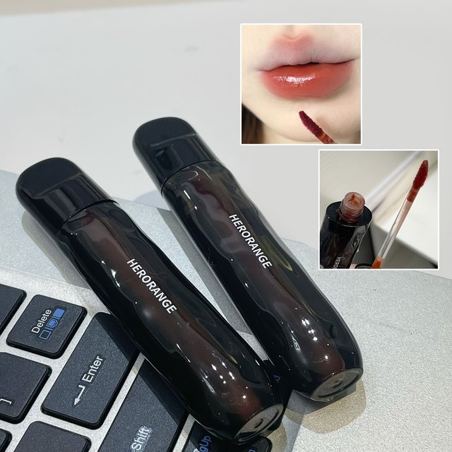 Herorange Glossy Lip Gloss Moisturizing Smooth Long Lasting Transfer Proof Waterproof Non Sticky Student Use Christmas Gift