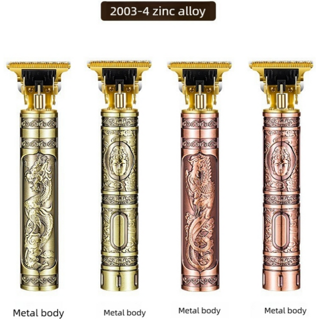 T9 Hair Trimmer: All-Metal Body, Blade, Multi-Functional Silent Razor, and Hair Cutting Tool