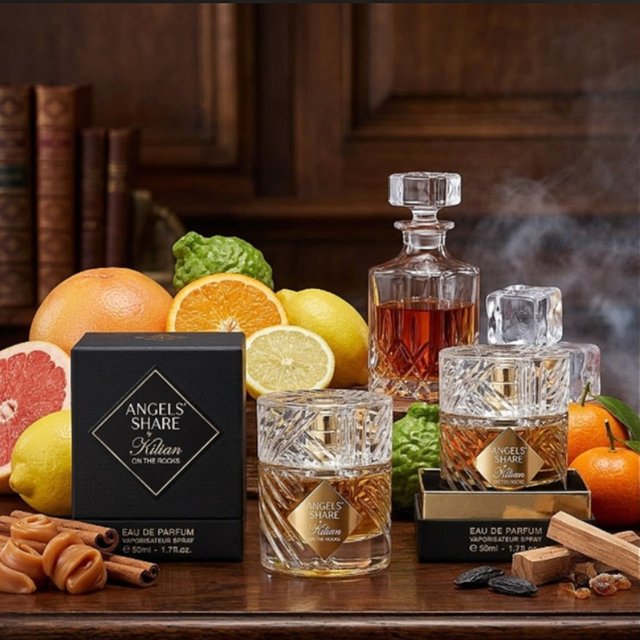 KILIAN Angels' Share on The Rocks Unisex Eau de parfum 50ml 100ml Long Lasting Gourmand Luxury Signature Fragrance