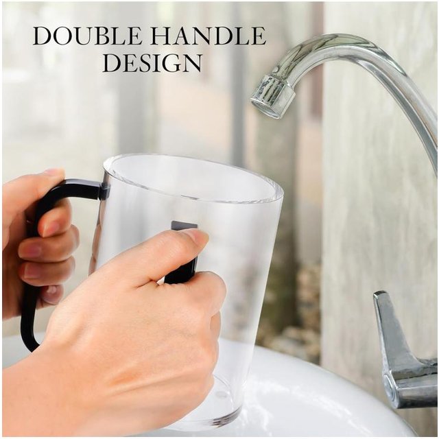For Netilat Yadayimnegel Vasser Acrylic Hand Washing Cup With Dual Handles For Jewish Washing Cup Wash Cup with Handles