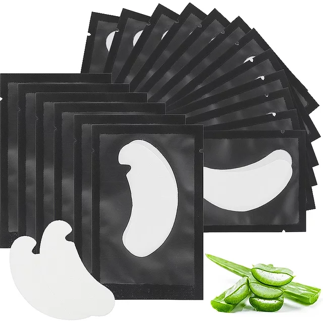 50/100/200Pairs Eye Patches Eyelash Extension Under Eye Pads MakeupLashes Patch Tip Stickers Pads For Eyelash Extension Supplies