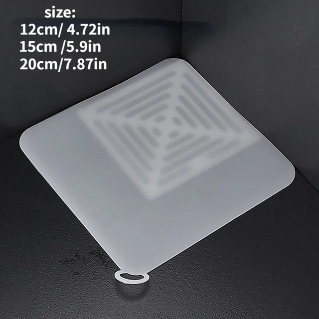 Anti-smell Floor Cover Thick Silicone Floor Drain Deodorant Cover Bathroom Deodorant Insect-proof Seal Household Sewer Pipe Sink