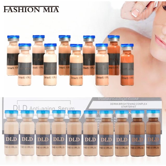 5pcs BB Cream Glow Serum Pigment Starter Kit Peptide Facial Foundation Cream Hyaluronic Acid Moisturizing Skin Care Beauty