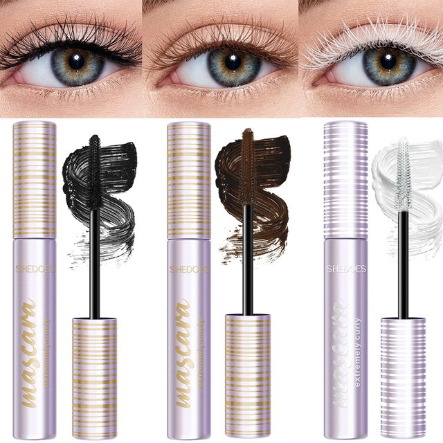Long-lasting Curling Mascara, Thick and Long Waterproof Mascara