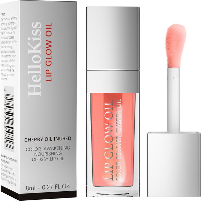 Crystal Jelly Moisturizing Lip Oil Plumping Lip Gloss Makeup Sexy Plump Lip Glow Oil Tinted Lip Plumper