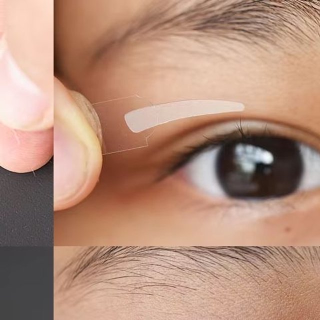 32Pcs/Sheet Double Eyelid Tape Ultra Stay Beautiful Eyes Invisible Waterproof Eye Big Eyes Makeup Tools Beginner Friendly
