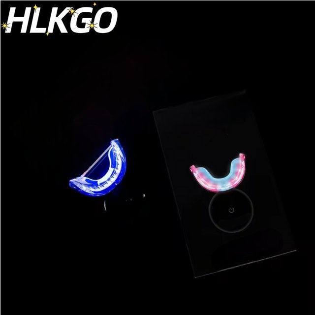 Teeth Whitening kit 44% Peroxide Wireless Charging Oral Care Gel Kit Tooth Whitener New Dental White Equipment LED Light