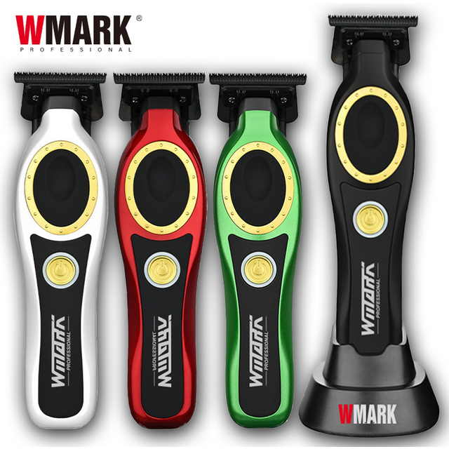 New Hair Clippers WMARK NG-7230 Oil Head Finishing Electric Hair Clippers Selling Hot Charging Seat Hair Salon