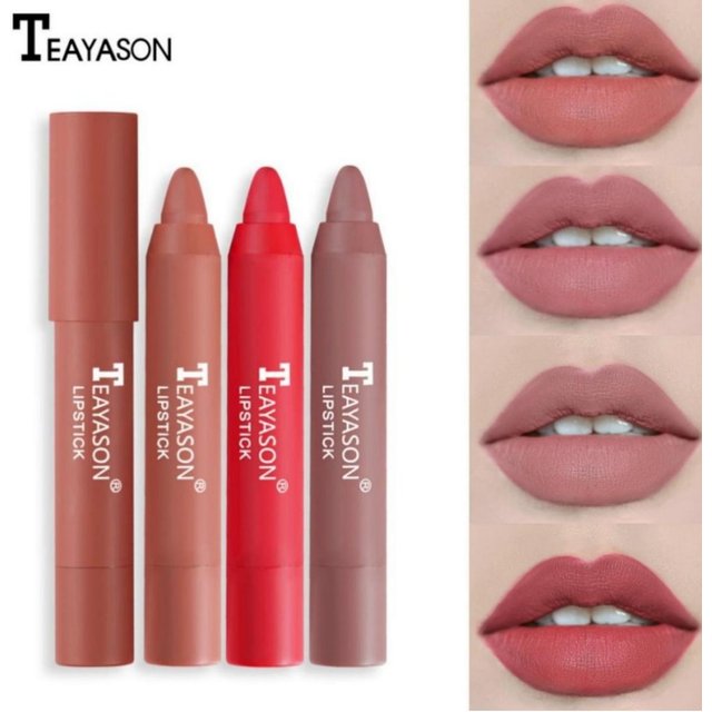 Matte velvet lipstick does not fade, does not stick to cup lipstick lipstick moisturizing lipstick pen nude earth red lipstick p