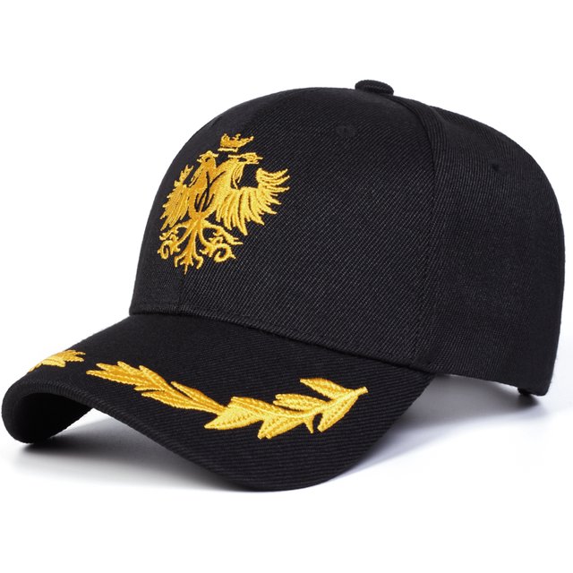 Unisex Double Headed Eagle Embroidery Baseball Caps Spring Autumn Outdoor Adjustable Casual Hats Sunscreen Hat Sports Cap