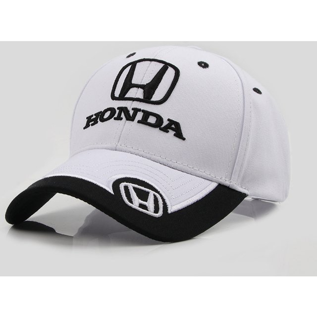 Car Logo Embroidery Baseball Cap Adjustable Casual Sunscreen Hats Sports Caps For Honda Civic Fit Jazz Accord Pilot CRV Odyssey