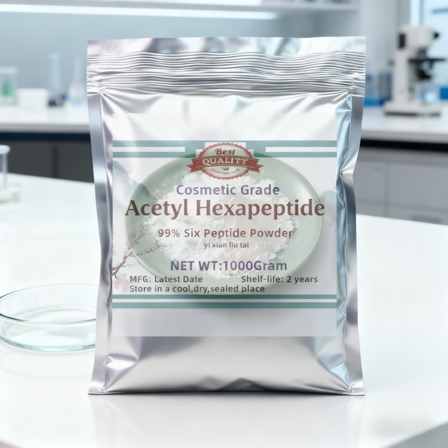AliExpress factory direct sales custom packaging cosmetic grade Acetyl Hexapeptide 99%% pure global fast delivery