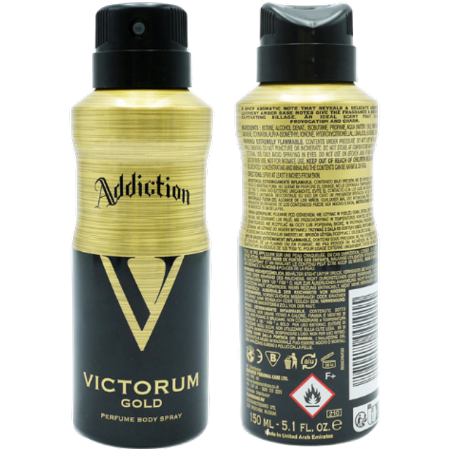 Addiction Victorium Gold Parfumeret Kropsspray - 150 ml