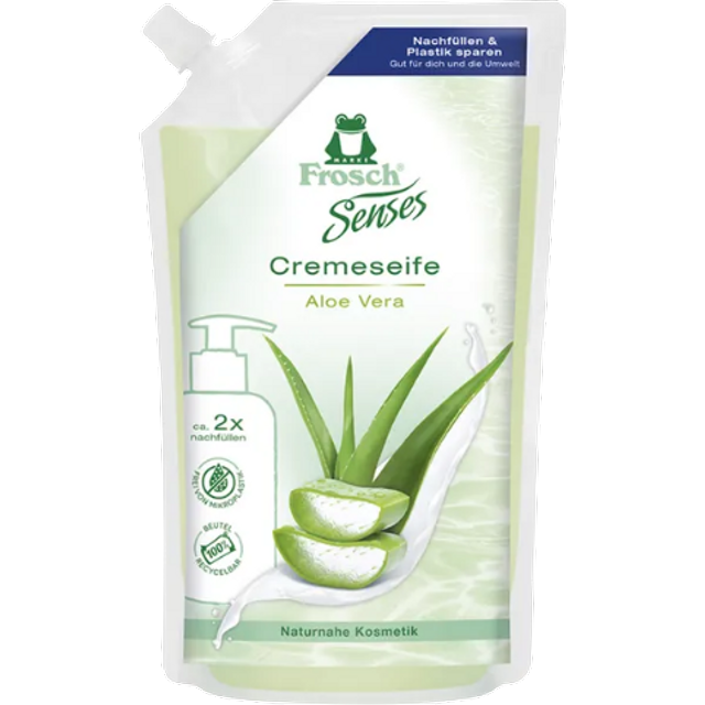 Frosch Senses Aloe Vera Cream Hand Soap Refill Pack – 500 ml