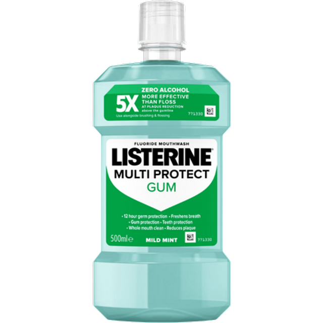 Listerine Mild Mint Multi Protect Pro Gum Mouthwash - 500 ml