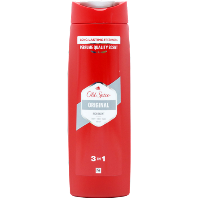 Old Spice Original Rich Scent 3-in-1 Shower Gel for men - 400 ml