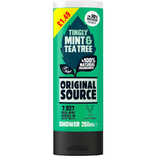 Original Source Tingly Mint & Tea Tree Shower Gel - 250 ml