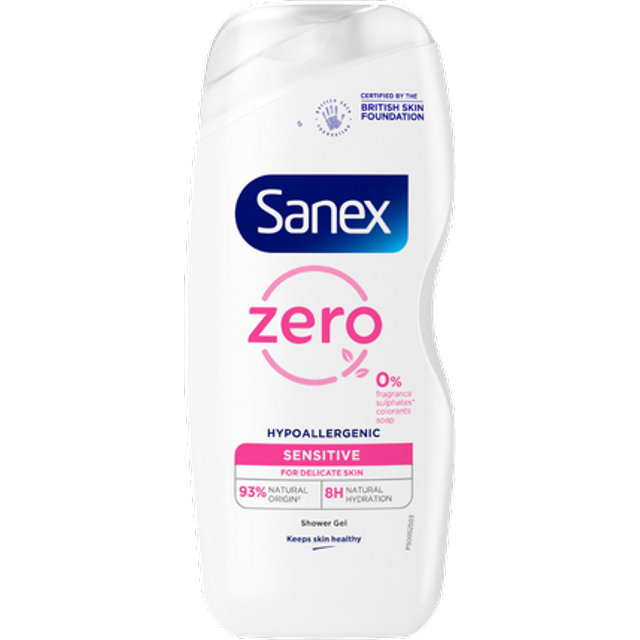 Sanex Zero Sensitive Shower Gel – 225 ml
