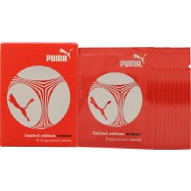 Puma Limited Edition Woman Fragranced Towels 10 x 3ml