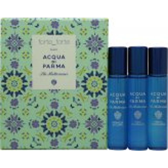 Acqua di Parma Blu Mediterraneo Discovery Set 12ml Arancia di Capri EDT + 12ml Fico di Amalfi EDT + 12ml Mirto di Panarea EDT