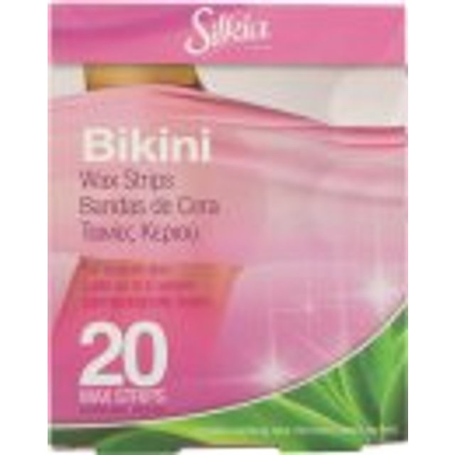 Silkia Aloe Vera Bikini Wax Strips 20 Pieces