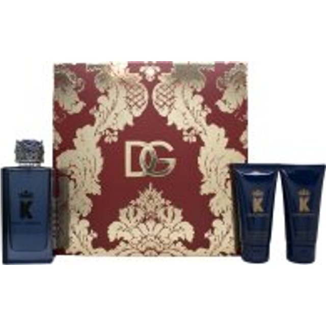 Dolce & Gabbana K Gift Set 100ml EDP + 50ml After Shave Balm + 50ml Shower Gel
