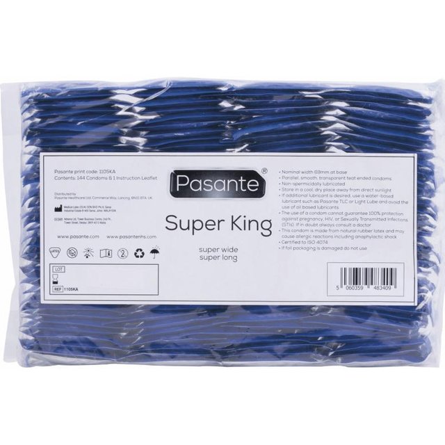 Préservatifs taille Super King - 144 unités