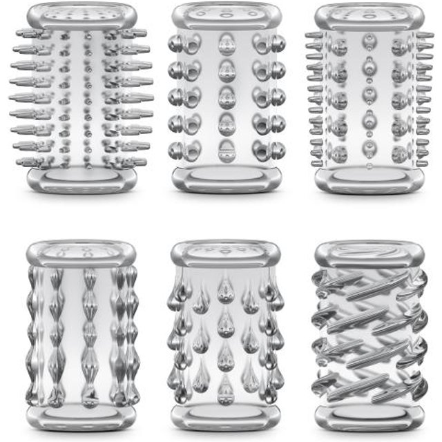 - Stay Hard Kit de Manchons Pénien Transparent