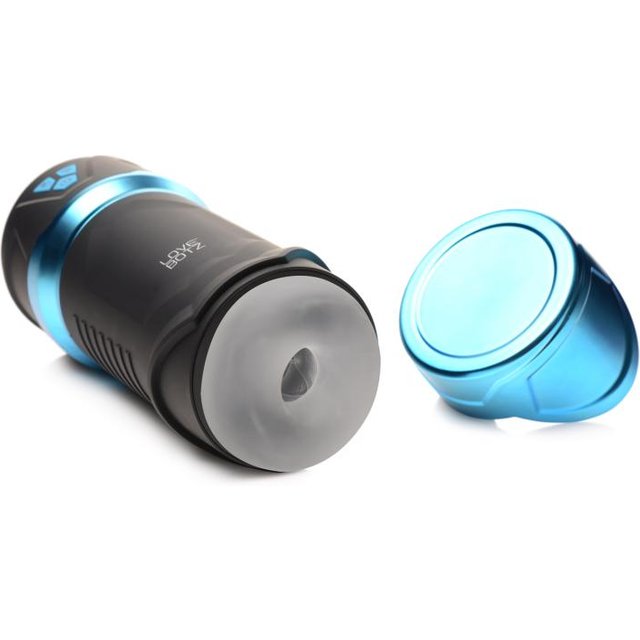THE MILKER - Intense Masturbateur Succion & Vibration - Noir/Bleu