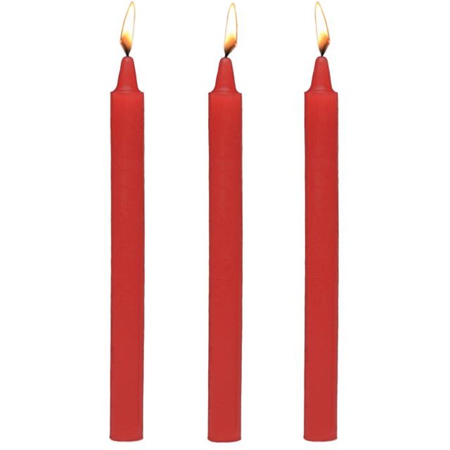 - Fire Sticks Bougies à Gouttes Fétichistes - Rouge