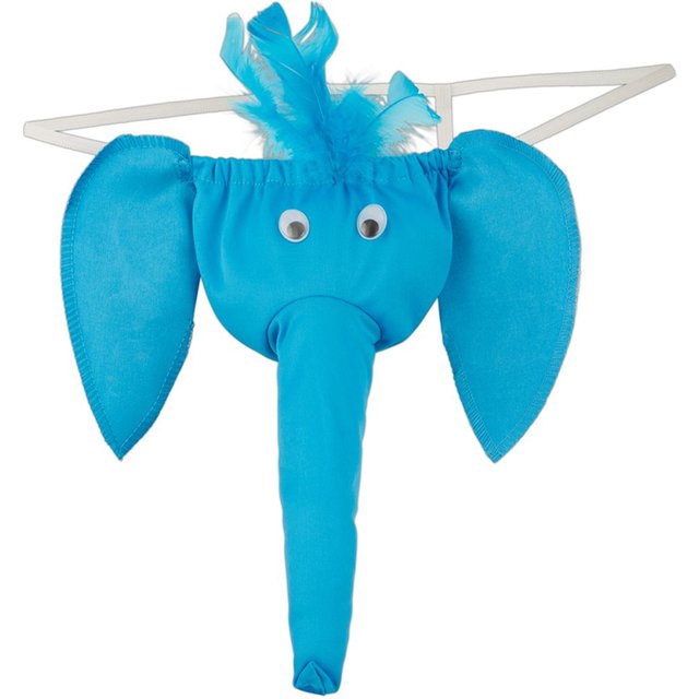 String éléphant homme