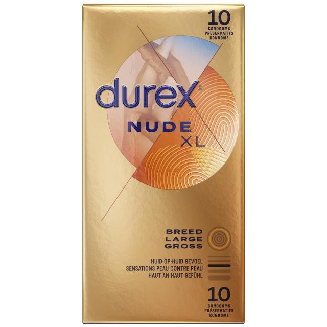 - Préservatifs Nude taille XL - 10 unités
